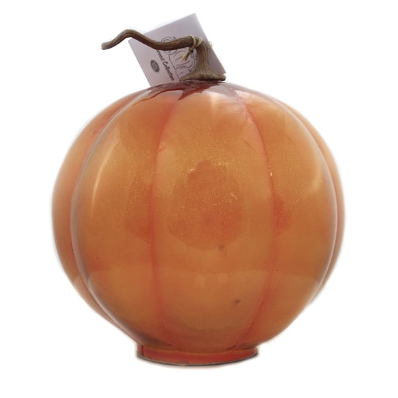 Fall Glass Gourd/Pumpkin Glass Home Decor Thanksgiving 241284 Orange