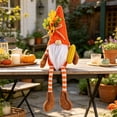 thumbnail image 1 of Fall Gnome,Garden Gnomes,Thanksgiving Gnome,Sunflower Gnome,Thanksgiving Decorations For Home,Fall Decor,Fall Rudolph Doll,Halloween Decorations, 1 of 6