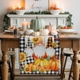 thumbnail image 1 of Fall Gnome Pumpkin Table Runner, Autumn Thanksgiving Kitchen Dining Table Decoration for Home Party Decor 13x108 Inches, 1 of 9