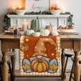 thumbnail image 1 of Fall Gnome Table Runner, Autumn Thanksgiving Kitchen Dining Table Decoration for Home Party Decor 13x48 Inches, 1 of 9