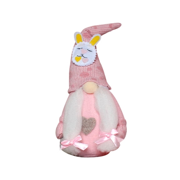 Fall Gnomes Decor Bunny Tiered Tray Autumn Fall Gnome Plush 3Pcs Doll Ornament Decoration Rabbit Hug Egg Figure 1 Pcs