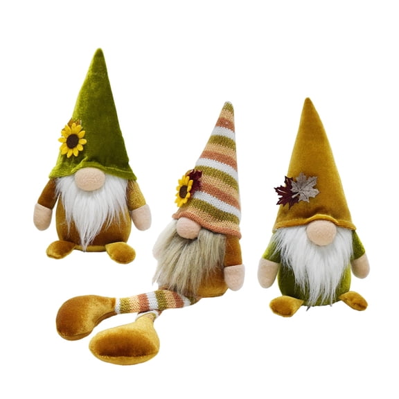 Fall Gnomes Decor Thanksgiving Gnome Decorations,Handmade Swedish Tomte Gnomes Scandinavian Figurines Plushies Gnomes