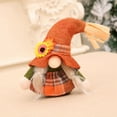 thumbnail image 1 of Fall Gnomes Plush Autumn Thanksgiving Tiered Tray Decorations for Home Festival Handmade Sunflower Elf Dwarf Figurines Tomte Farmhouse Holiday Kitchen Party Ornaments, 1 of 9