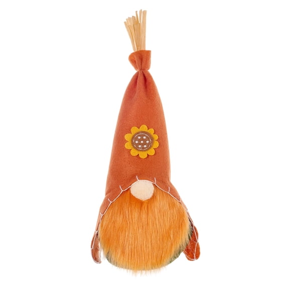 Fall Gnomes Plush,Thanksgiving Gnomes,Fall Scarecrow Doll Decor Cute Scarecrow FigurineRusticTabletop OrnamentSoft Stuffed Decoration For Thanksgiving Indoor
