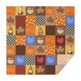 thumbnail image 1 of Fall Gnomes Pumpkins Leaves Square Tablecloth,Waterproof Square Table Cover,Wipeable Spillproof Washable Table Cover for Home Kitchen Party Decor 60"x60"(152x152cm), 1 of 6