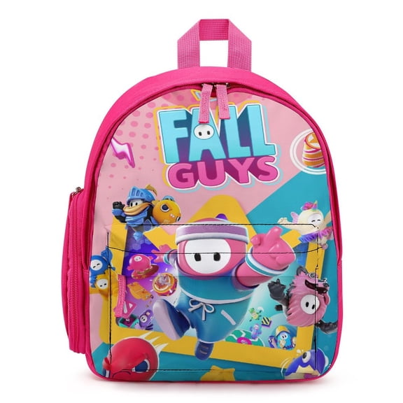 Fall Guys Backpacks Lightweight Bookbags Casual Daypack For Travel Hiking Work