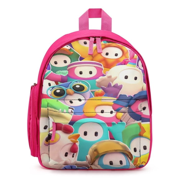 Fall Guys Backpacks Lightweight Bookbags Casual Daypack For Travel Hiking Work