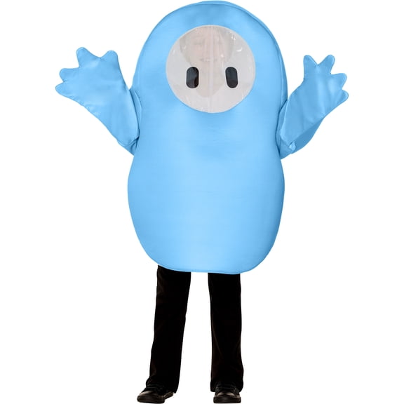 Fall Guys Blue Halloween Costume for Children, Boys Size L (10/12), by Inspirit Designs