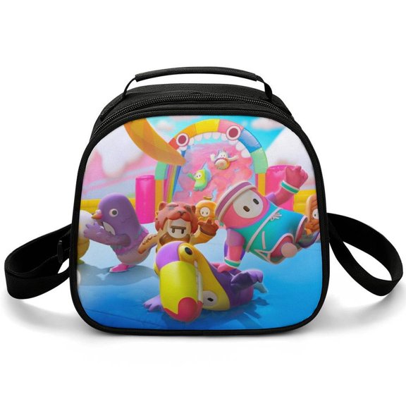 Fall Guys Lunch Bag Insulated, Lunch Box Bag Reusable Lunch Tote Bag, Lunch Box Container Bag Insulated for Work, Office, Travel, Picnic