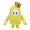 thumbnail image 1 of Fall Guys Original Yellow Bean Skin Official Collectable 8" Cuddly Deluxe Plush Toy featuring a Gold Crown Series 1, Toys for Kids, Ages 13+, 1 of 4