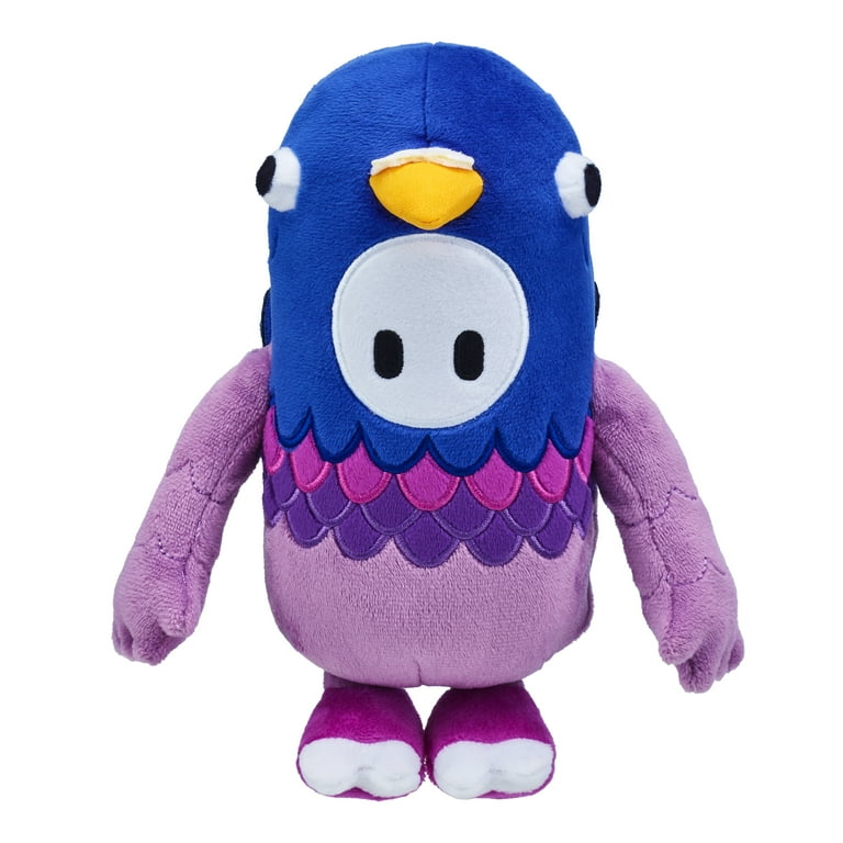 Fall Guys Pigeon Bean Skin Official Collectable 8 in a Pigeon Skin Costume  Cuddly Deluxe Plush Toy Series 1, Toys for Kids, Ages 13+ 