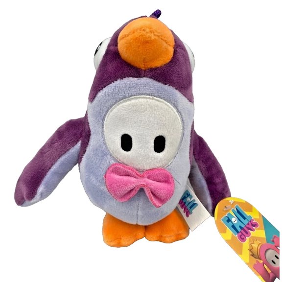 Fall Guys Plush Toy 8 inch Peppy Purple Penguin