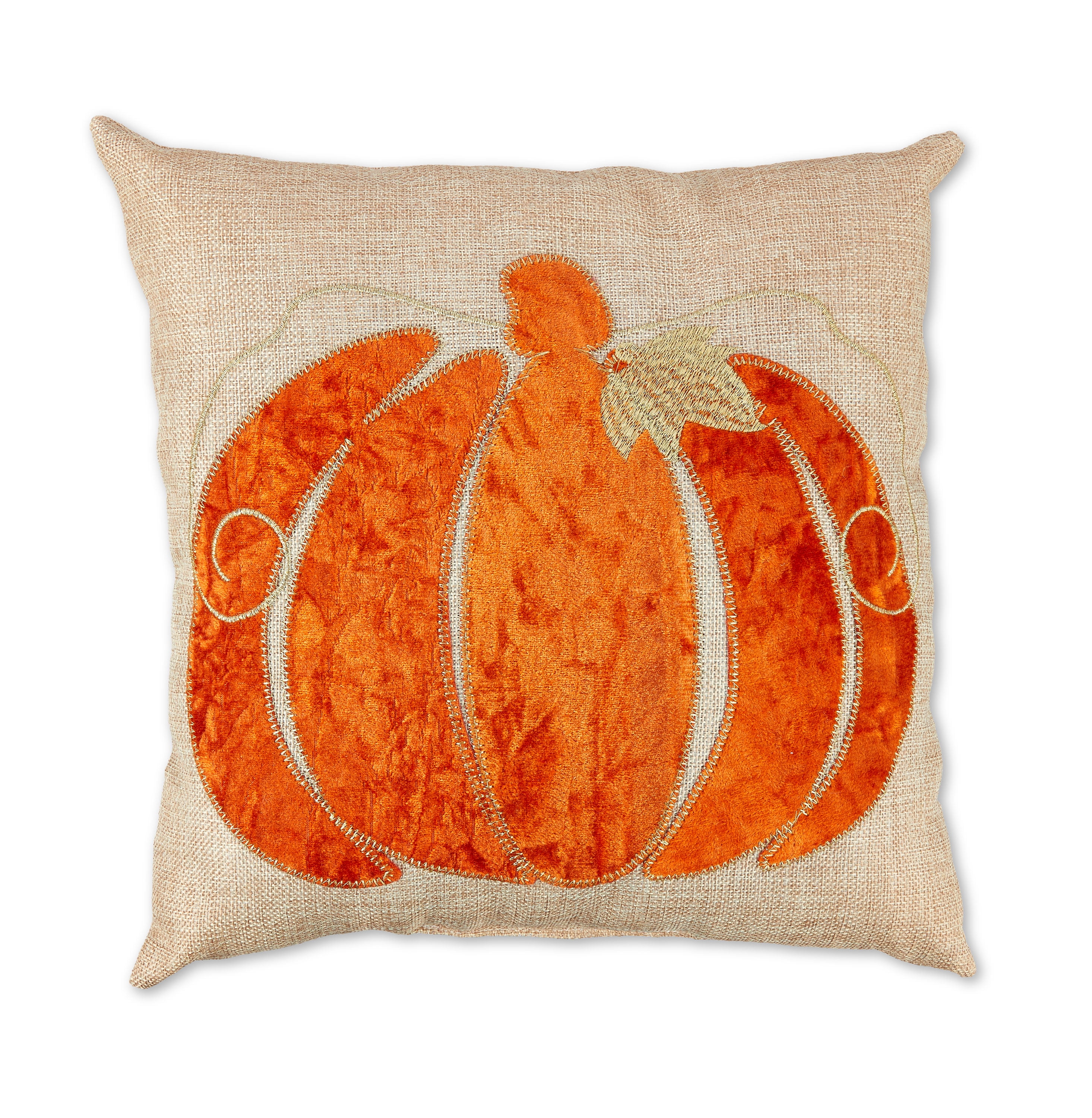 Fall, Harvest 13 in Orange Pumpkin Decorative Pillow, Way to Celebrate