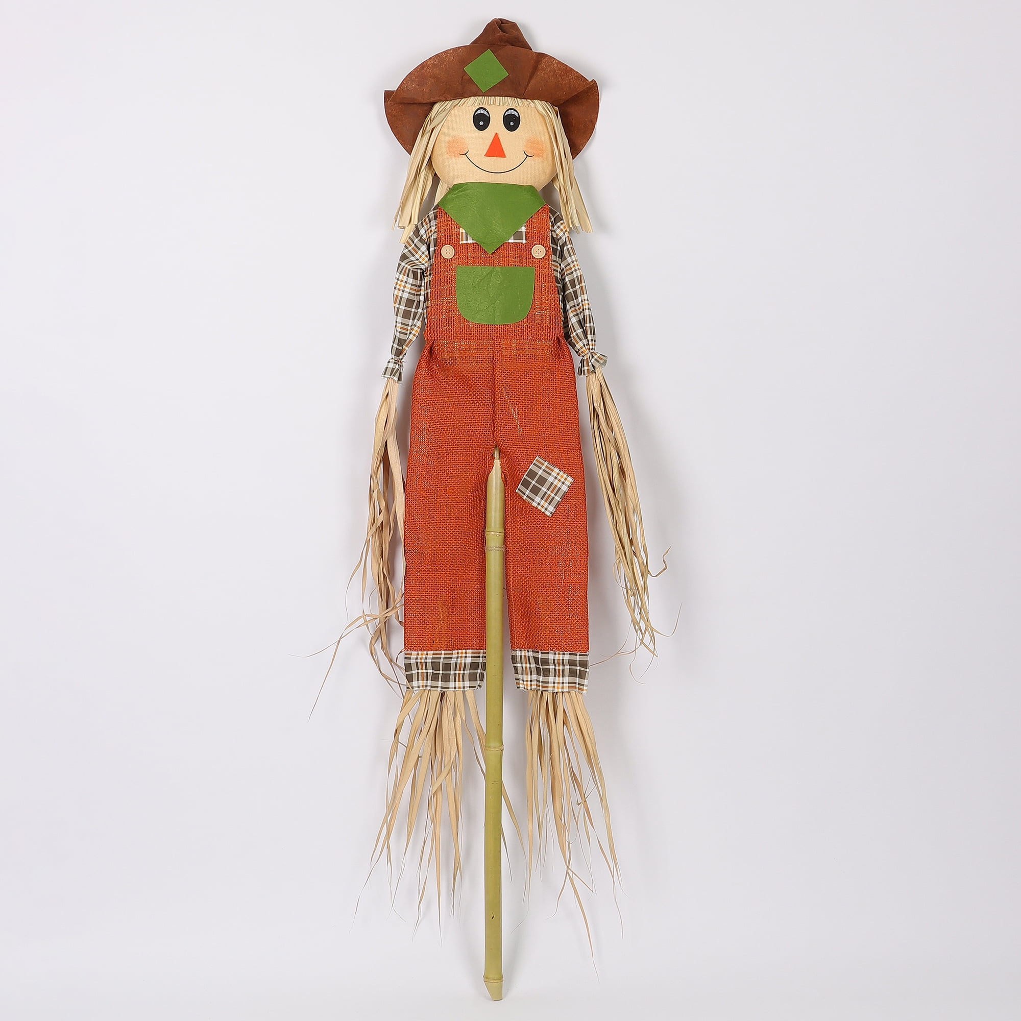 Fall, Harvest 60in Height Scarecrow Yard Stake Decoration, Multicolor ...