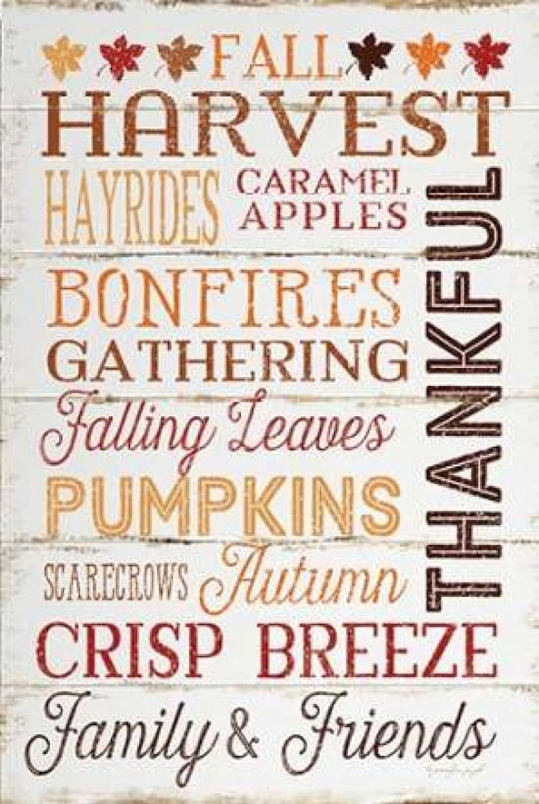 Fall Harvest Canvas Art - Jennifer Pugh (12 x 18)