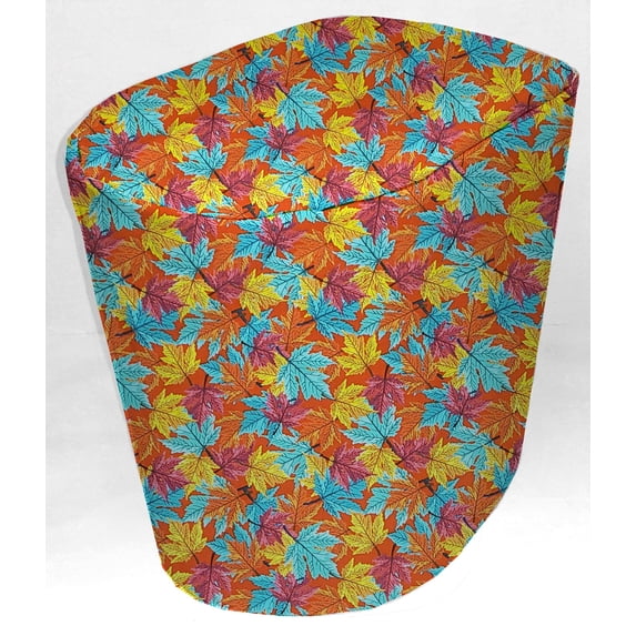 Fall Harvest Food Processor Cover by Penny's Needful Things (Large, Colorful Leaves)