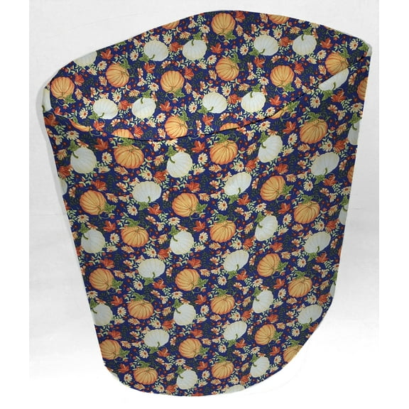 Fall Harvest Food Processor Cover by Penny's Needful Things (Small, Pumpkins on Purple)