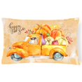 thumbnail image 1 of Fall Harvest Great Dane Canvas Fabric Decorative Pillow, 1 of 1
