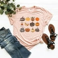 thumbnail image 1 of Fall Harvest Pumpkins Jack O Lantern T-Shirt, 1 of 1
