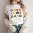 thumbnail image 1 of Fall Harvest Pumpkins Jack O Lantern T-Shirt, 1 of 1