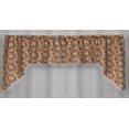 thumbnail image 1 of Fall Harvest Swag Panels by Penny's Needful Things (Set of 2) 36 Inch Long Swag Panels UNLINED (Colorful Leaves), 1 of 2