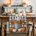 thumbnail image 1 of Fall Harvest Table Runner, Autumn Thanksgiving Kitchen Dining Table Decoration for Home Party Decor 13x36 Inches, 1 of 9