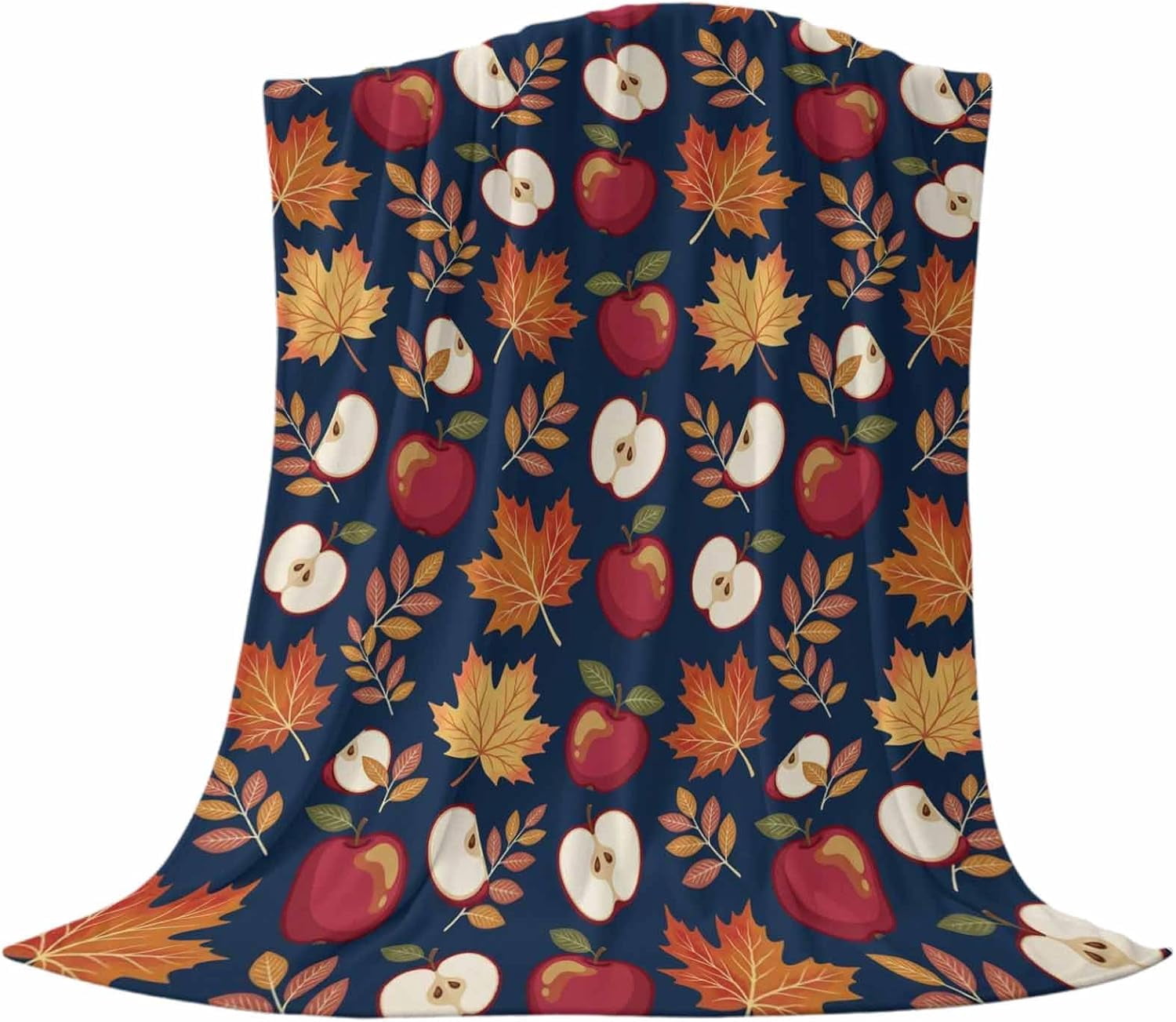 Fall Harvest Throw Blanket Sherpa Fleece Blanket 50