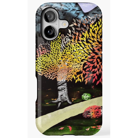 Fall Has Arrived Seasonal Greeting Art Phone Case for iPhone 11 12 13 14 15 16 17 Pro Max