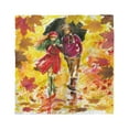 thumbnail image 1 of Fall Head Scarf, Couple at Autumn Alley, Head Wrap, 3 Sizes, by Ambesonne, 1 of 2