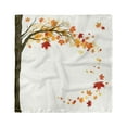thumbnail image 1 of Fall Head Scarf, Flying Maple Leaf Seasons, Head Wrap, 3 Sizes, by Ambesonne, 1 of 2