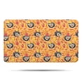 thumbnail image 1 of Fall Hedgehog Apple Leaf Pattern Bathroom Rugs Mat,Non Slip Microfiber Bathroom Rug,Rubber Backing,Soft Bathroom Mats for Bathroom Floor,Tub and Shower,17x30in(43x75cm), 1 of 5