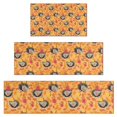 thumbnail image 1 of Fall Hedgehog Apple Leaf Pattern Kitchen Rugs Sets Of 3,Kitchen Runner Rugs Non Skid Washable,Decorative Kitchen Floor Mats for Kitchen,Sink,Laundry,17"x30"+ 17"x47" + 17"x59", 1 of 6