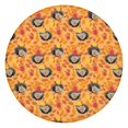 thumbnail image 1 of Fall Hedgehog Apple Leaf Pattern Round Fitted Tablecloth with Elastic Edge,Dining Table Cover Waterproof,Outdoor Round Tablecloth for Camping,Dining,Indoor and Outdoor, 1 of 1