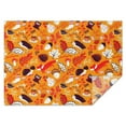 thumbnail image 1 of Fall Hedgehog Leaves Rectangle Tablecloth 60"x84",Waterproof Polyester Rectangle Table Cloth, Wipeable Spillproof Polyester Tablecloth for Dining, Camping, Indoor and Outdoor, 1 of 5