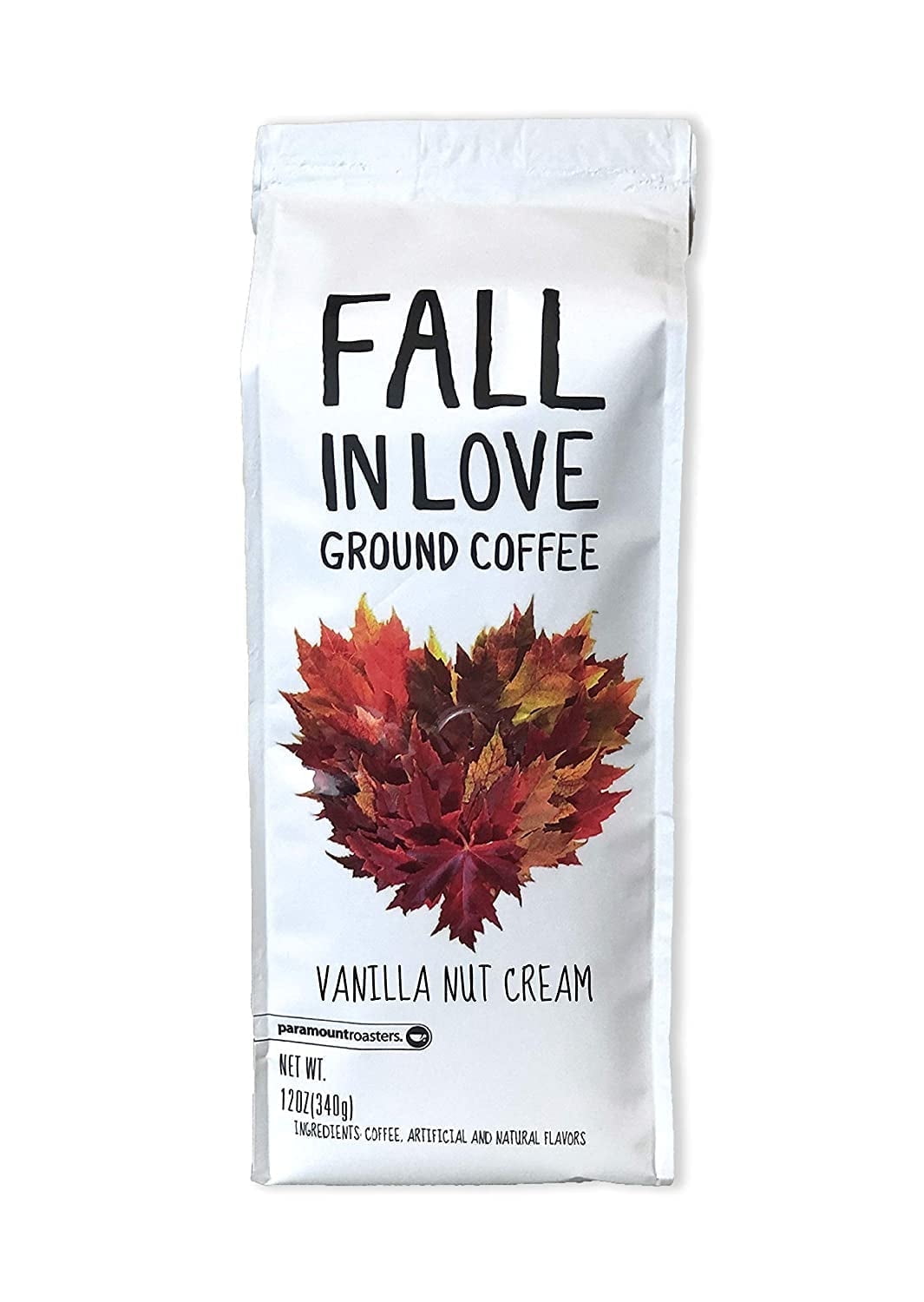 Paramount Roasters Fall In Love, Vanilla Nut Cream Flavored Coffee 12 oz