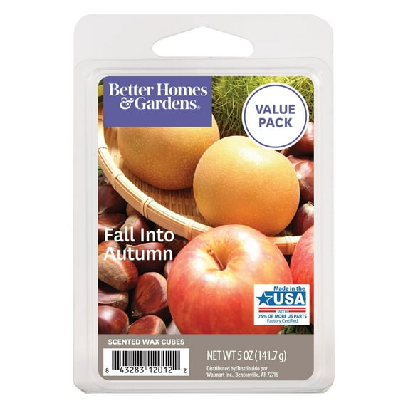 Fall Into Autumn Scented Wax Melts, Better Homes & Gardens, 5 oz (Value Size)