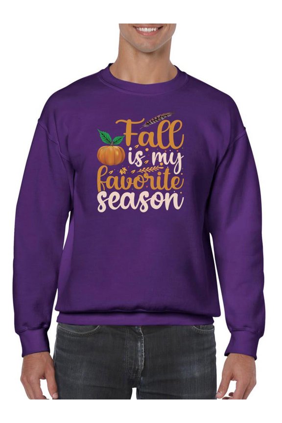 Fall Is My Favorite Season Sweatshirt Men -Image by Shutterstock, Male Small