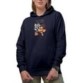 thumbnail image 1 of Fall Is Proof That Change Is Beautiful, Autumn Art, Navy Blue Hooded Sweatshirt or Hoodie, 3XL, 1 of 5