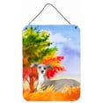 thumbnail image 1 of Fall Italian Greyhound Wall or Door Hanging Prints, 1 of 2