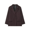 thumbnail image 1 of Fall Jacket Women Sevevn Women's Blazers Business Casual Long Sleeve Lapel Open Front Suit Jacket Work Blazer with Pockets, 1 of 2