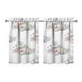 thumbnail image 1 of Fall Kitchen Curtains 36 Inch Short - 2 Panel Set, Autumn Harvest Print, Rod Pocket Window Treatment for Thanksgiving, Farmhouse, Cafe, Living Room - Machine Washable, 1 of 4