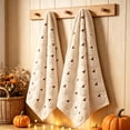 thumbnail image 1 of Fall Kitchen Towels, 2PC Pumpkin Patterns Fall Hand Towels, Soft Absorbent Decorative Farmhouse Towels for Drying Cleaning Cooking Holiday, 1 of 6