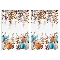 Fall Kitchen Towels Set Of 2, Absorbent and Soft Dish Towels for Farmhouse Decor, Country Kitchen.