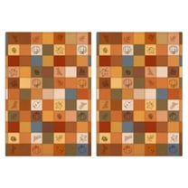 Fall Kitchen Towels Set Of 2, Absorbent and Soft Dish Towels for Farmhouse Decor, Country Kitchen.