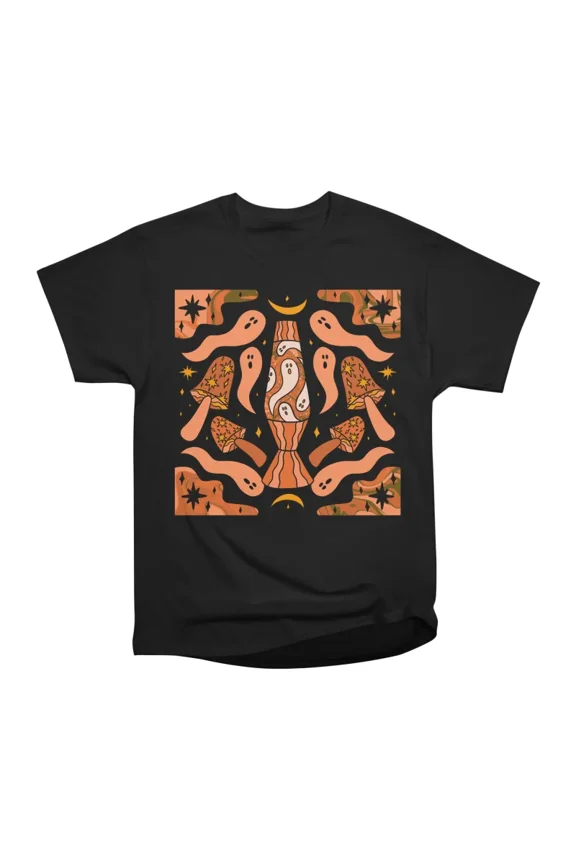 Fall Lava Lamp T-Shirt Tee Gift For Him Merch For Her Apparel For Friend