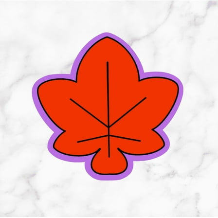 Fall Leaf Cookie Cutter Only 2 inch Best for Mini Cookies