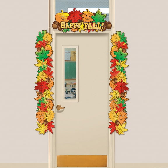 Fall Leaf Door Border, Educational, Fall, 1 Pieces