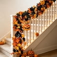 thumbnail image 1 of Fall Leaf Garland,5.7Ft Artificial Maple Leaf Autumn Garland Fall Leaves Hanging Vines Fall Maple Leaves Halloween Thanksgiving Decor for Home Wedding Fireplace Party, 1 of 6