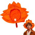 thumbnail image 1 of Fall Leaf Hat For Women Men, Harvest Funny Hat, One Size Autumn Thanksgiving Headwear, Halloween Fall Costume Parade Accessories, 1 of 7