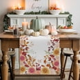 thumbnail image 1 of Fall Leaf Table Runner, Autumn Thanksgiving Kitchen Dining Table Decoration for Home Party Decor 13x60 Inches, 1 of 9